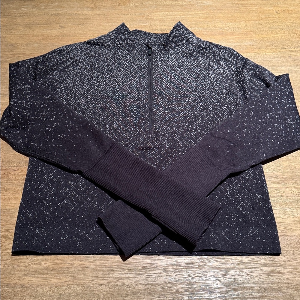 Lululemon Cropped ombré Quarterzip